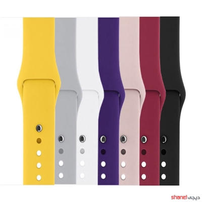  بند سیلیکونی  اپل واچ Apple Watch silicone strap(42,44)