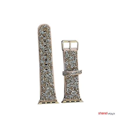 بند اپل واچ نگین دار طرح سواروسکی (Apple Watch strap with Swarovski jewels(38,40