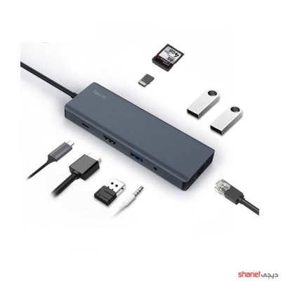 هاب 9 پورت USB-C جی سی پال سری Linx مدل JCP6179