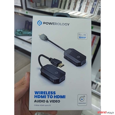 دانگل انتقال تصویر hdmi به hdmi بی سیم پاورولوژی مدل PHDMRABK
